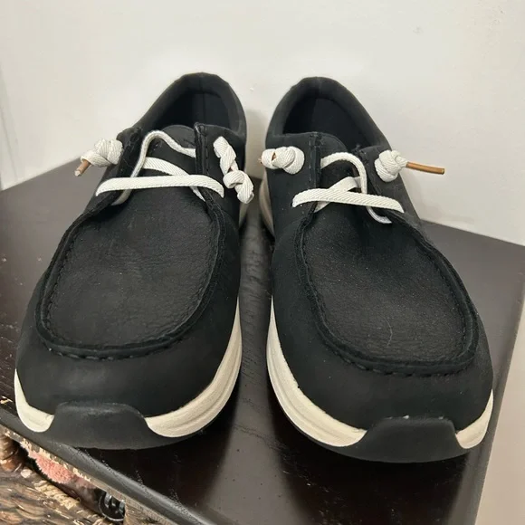 ARIAT Buckeye Waterproof Shoe EUC SZ 11 - Picture 4 of 14